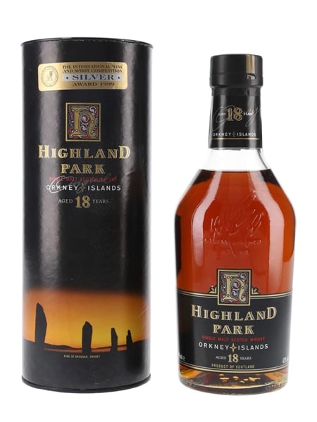 Highland Park 18 Year Old Bottled 1990s-2000s 70cl / 43%