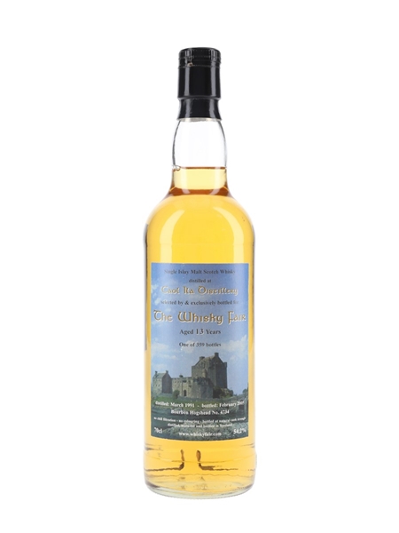 Caol Ila 1991 13 Year Old Cask 4734 Bottled 2005 - The Whisky Fair 70cl / 54.2%