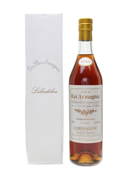 Domaine De Jaurrey 1942 Bas Armagnac Laberdolive 70cl / 43%