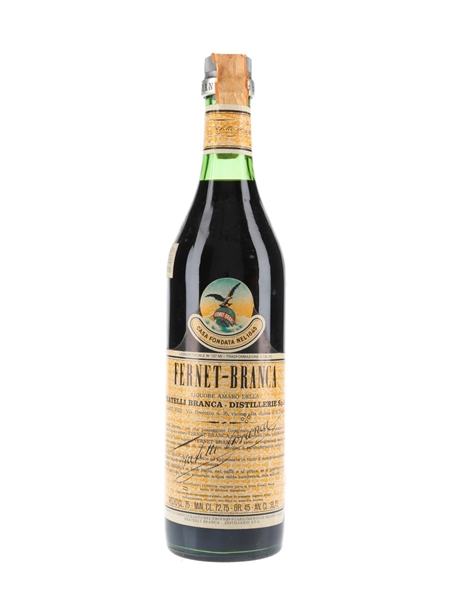 Fernet Branca Bottled 1979 75cl / 45%