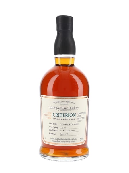 Foursquare Criterion 10 Year Old Bottled 2017 - Exceptional Cask Selection Mark V 70cl / 56%