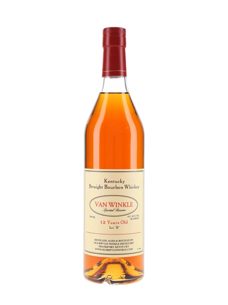 Van Winkle 12 Year Old Lot 'B' Bottled 2019 75cl / 45.2%