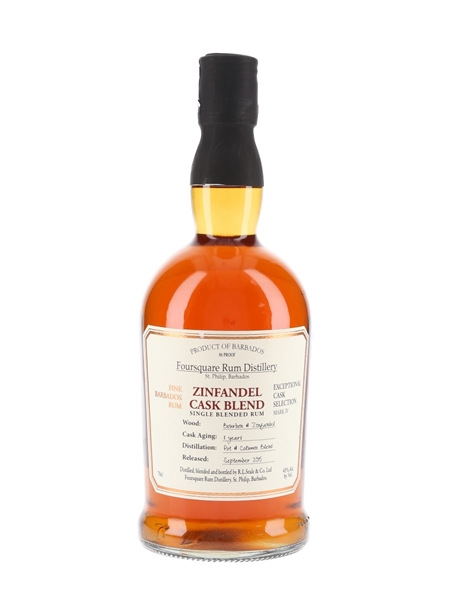 Foursquare Zinfandel Cask Blend 11 Year Old Released 2015 - Exceptional Cask Selection Mark IV 70cl / 43%