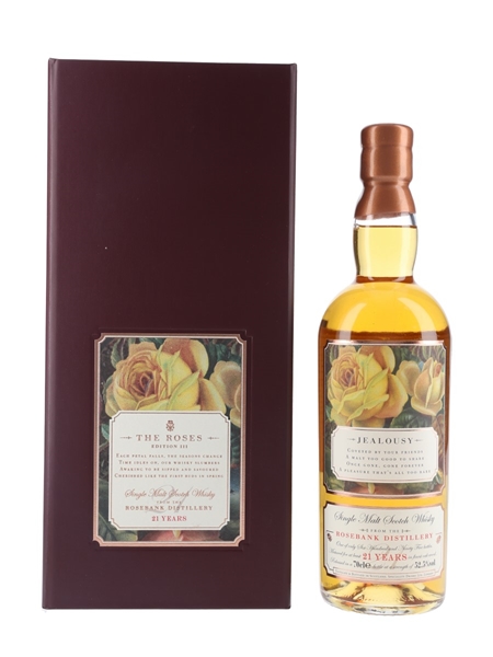 Rosebank 21 Year Old Rosebank Roses Edition III - Jealousy 70cl / 52.5%