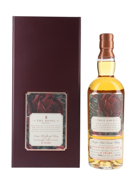 Rosebank 21 Year Old Rosebank Roses Edition I - True Love 70cl / 55.1%