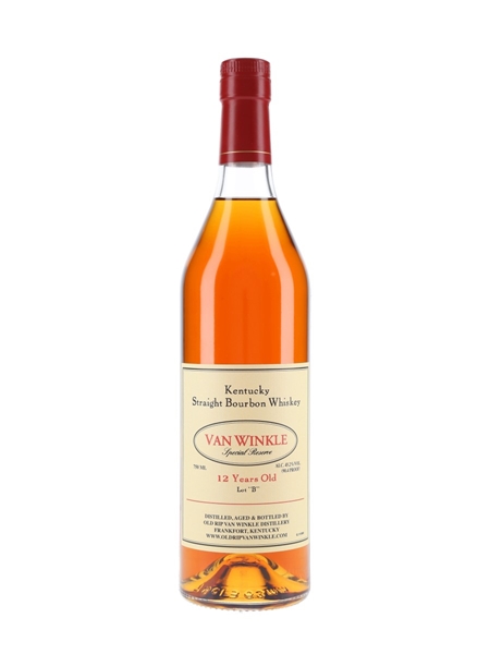 Van Winkle 12 Year Old Lot 'B' Bottled 2019 75cl / 45.2%