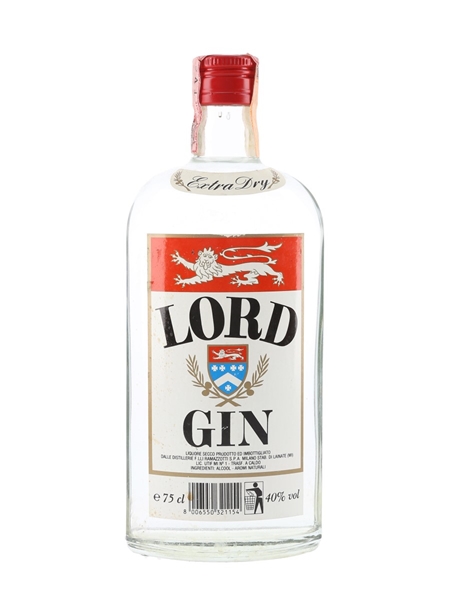 Lord Gin Bottled 1980s - Ramazzotti 75cl / 40%