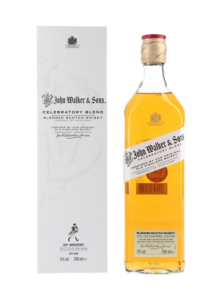 John Walker & Sons Celebratory Blend Exclusive Release - 200th Anniversary 70cl / 51%