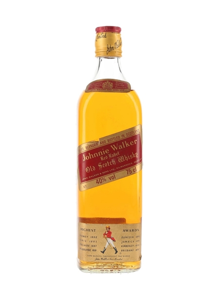 Johnnie Walker Red Label Bottled 1980s 75cl / 40%