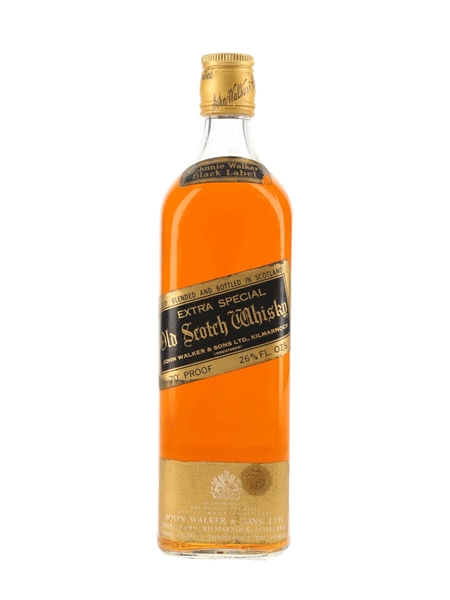 Johnnie Walker Black Label Bottled 1970s 75.7cl / 40%