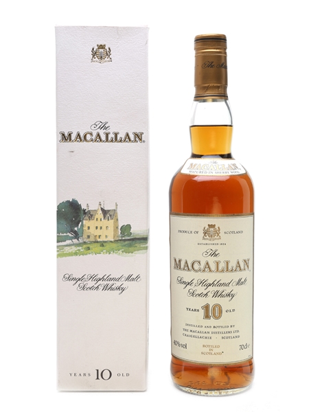 Macallan 10 Year Old Bottled 1990s 70cl / 40%