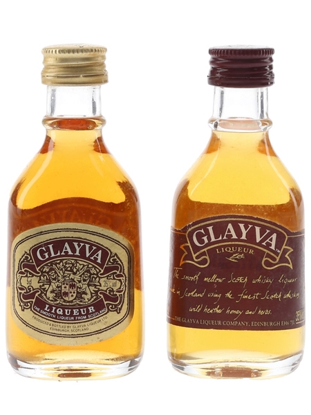 Glayva Liqueur Bottled 1980s 2 x 5cl / 35%