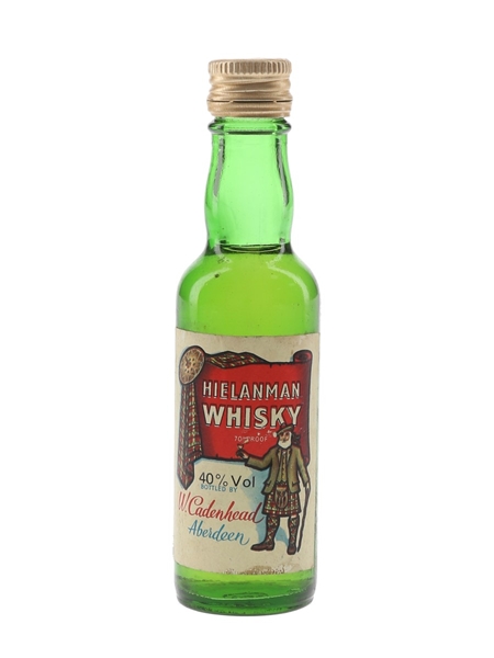 Hielanman Whisky Bottled 1980s - Cadenhead 5cl / 40%