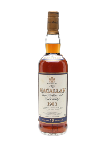 Macallan 1983 18 Year Old 70cl / 43%