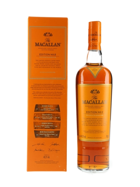 Macallan Edition No.2  70cl / 48.2%