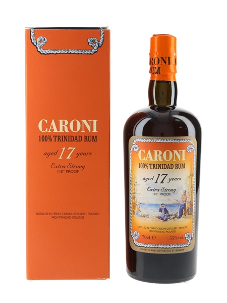 Caroni 1998 17 Year Old Extra Strong Trinidad Rum Bottled 2015 - Velier 70cl / 55%