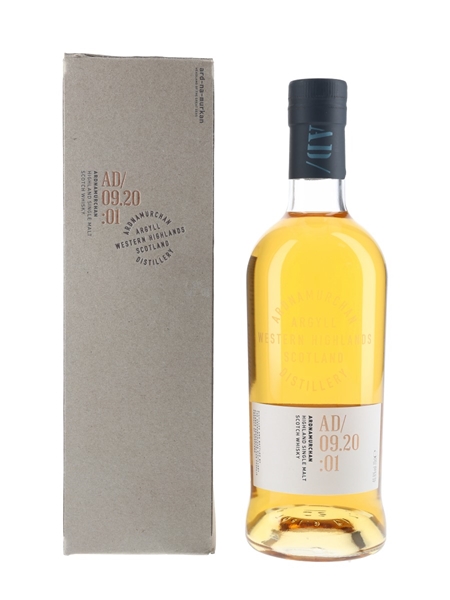 Ardnamurchan Single Malt AD:09.20:01 First Release 70cl / 46.8%