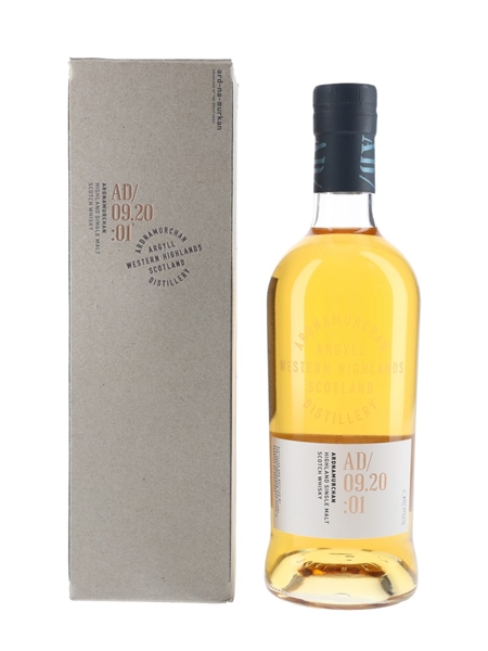 Ardnamurchan Single Malt AD:09.20:01 First Release 70cl / 46.8%