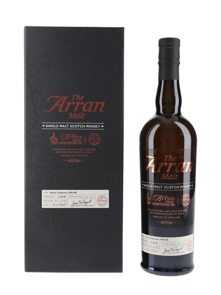 Arran 1996 18 Year Old Sherry Hogshead 1996-092 The Arran Malt & Music Festival 2014 70cl / 52%