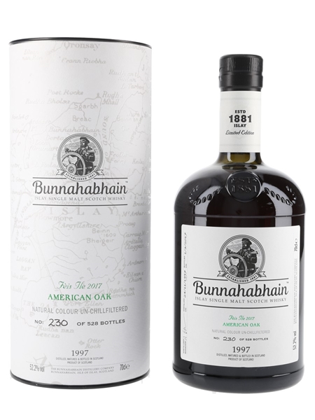 Bunnahabhain 1997 Feis Ile 2017 70cl / 52.2%