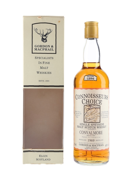 Convalmore 1969 Connoisseurs Choice Bottled 1994 - Gordon & MacPhail 70cl / 40%