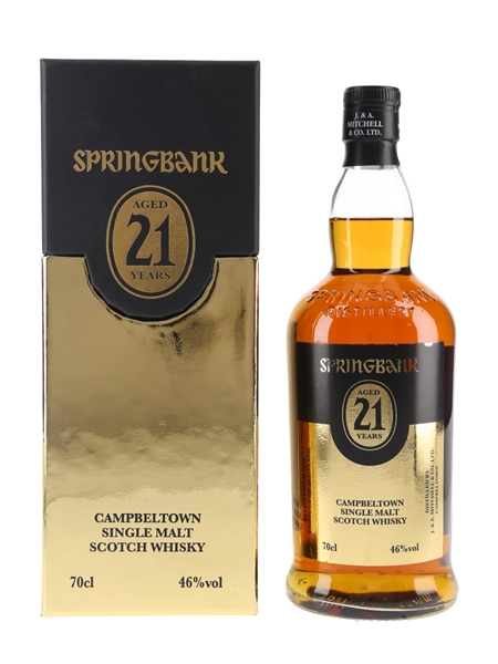 Springbank 21 Year Old Bottled 2013 70cl / 46%