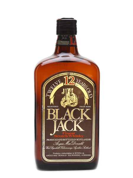 Black Jack 12 Year Old Angus MacDonald 75cl / 40%