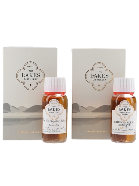 Lakes Colheita & Whiskymaker's Reserve No. 3 Press Sample 2 x 6cl