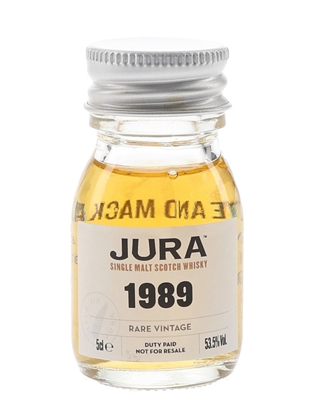 Jura 1989 Rare Vintage Press Sample 5cl / 53.5%