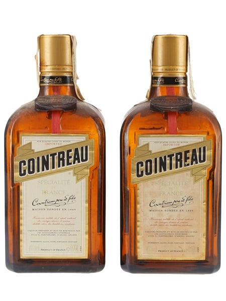 Cointreau Bottled 1990s - Remy Calem 2 x 70cl / 40%