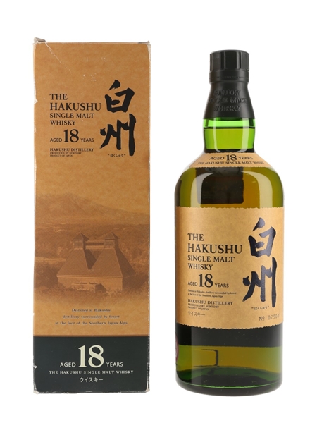 Hakushu 18 Year Old  70cl / 43%