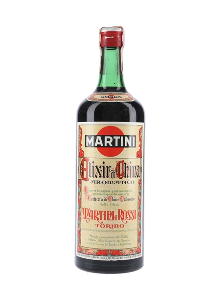 Martini Elixir Di China Bottled 1960s 100cl / 31%