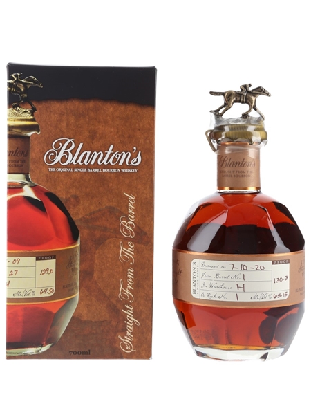 Blanton's Straight From The Barrel No. 1 Bottled 2020 70cl / 65.15%