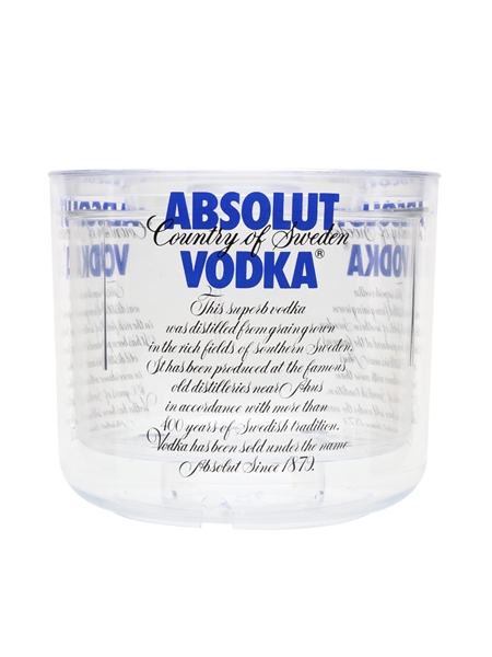 Absolut Vodka Ice Bucket Supadry 19cm x 15cm