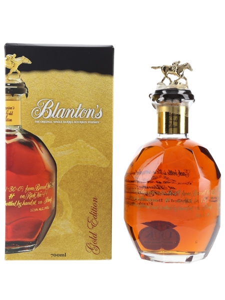 Blanton's Gold Edition Barrel No. 152 Bottled 2019 70cl / 51.5%