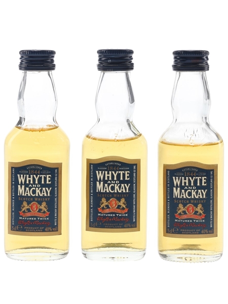 Whyte & Mackay  3 x 5cl / 40%