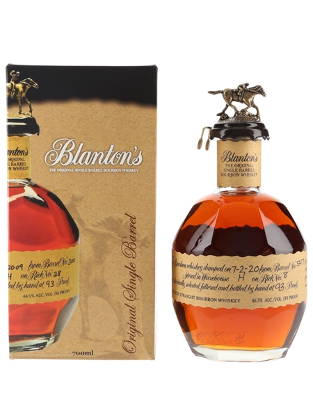 Blanton's Original Single Barrel No.547 Bottled 2020 70cl / 46.5%