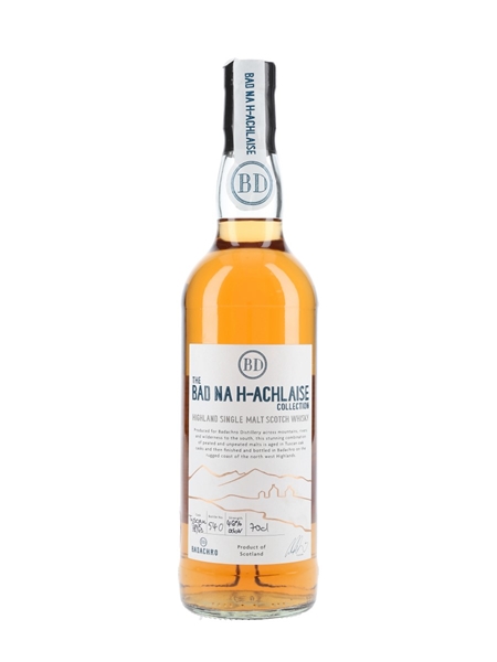 Badachro Single Tuscan Oak Cask Inaugural Release Bottled 2020 - The Bad Na H-Achlaise Collection 70cl / 46%