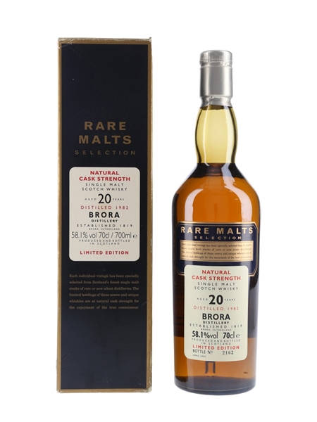 Brora 1982 20 Year Old Bottled 2003 - Rare Malts Selection 70cl / 58.1%