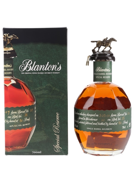 Blanton's Special Reserve Single Barrel No. 124 Bottled 2020 70cl / 40%