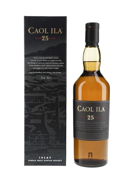 Caol Ila 25 Year Old  70cl / 43%