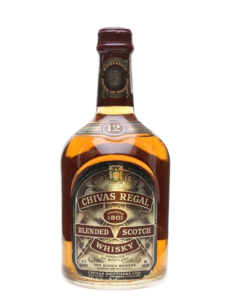 Chivas Regal 12 Year Old Bottled 1970s 75CL / 43%