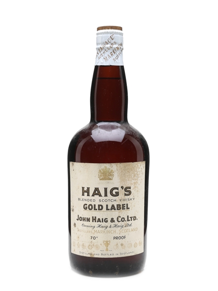 Haig Gold Label Spring Cap Bottled 1950s 75cl / 40%