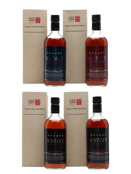 Karuizawa Cask Strength Collection - Releases 1-4 Bottled 2013 4 x 70cl / 61.7%