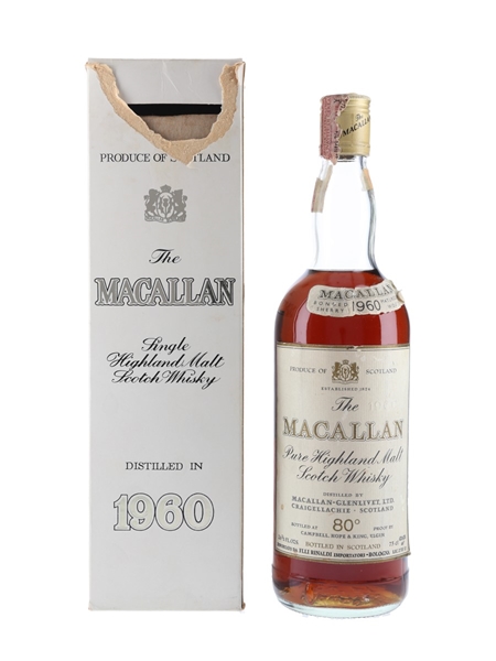 Macallan 1960 Campbell, Hope & King Bottled 1970s - Rinaldi 75cl / 46%