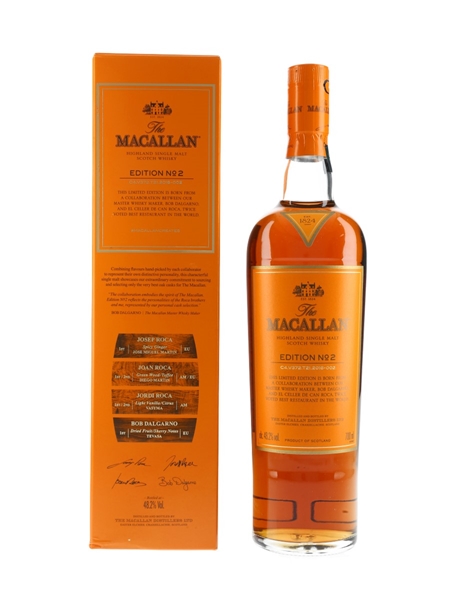 Macallan Edition No.2  70cl / 48.2%