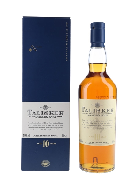 Talisker 10 Year Old Bottled 2000s 70cl / 45.8%