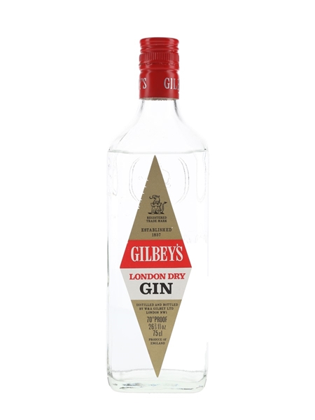 Gilbey's London Dry Gin Bottled 1970s 75cl / 40%