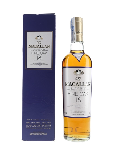 Macallan 18 Year Old Fine Oak  70cl / 43%