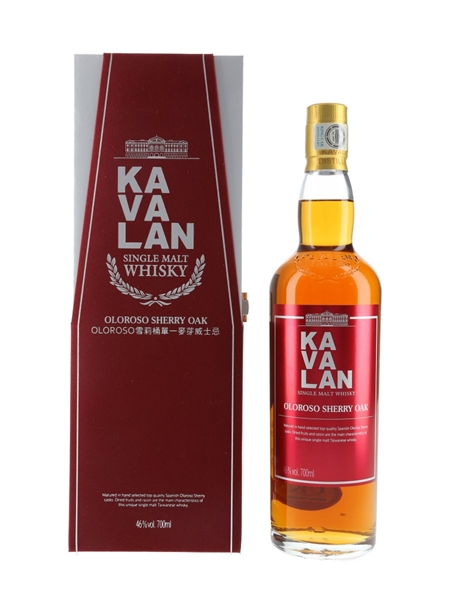 Kavalan Oloroso Sherry Oak Bottled 2019 70cl / 46%